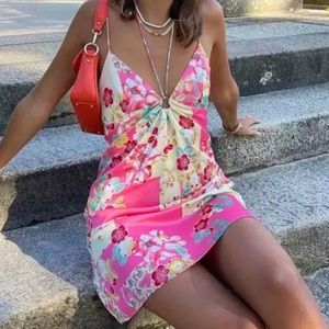 Mini dress identical to Zara spring collection one